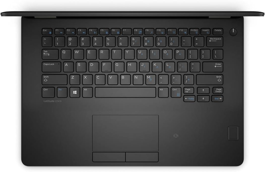 Dell Latitude E7470 Renewed Business Laptop with Core i5-6th Generation CPU and 8GB RAM - 14.1in