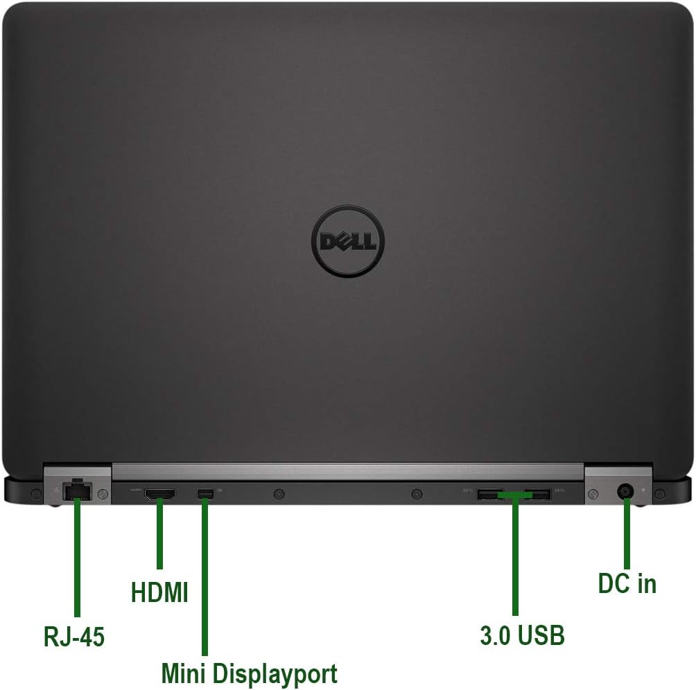 Dell Latitude E7450 Laptop Pc, 14.0Inch Fhd (1920X1080) Intel I5 2.30Ghz Processor, 8 Gb Ram Ddr4, 256 Gb Solid State Drive, Wireless Mouse & Sleeve, Webcam, Wifi & Bluetooth, Win 10 Pro (Renewed)