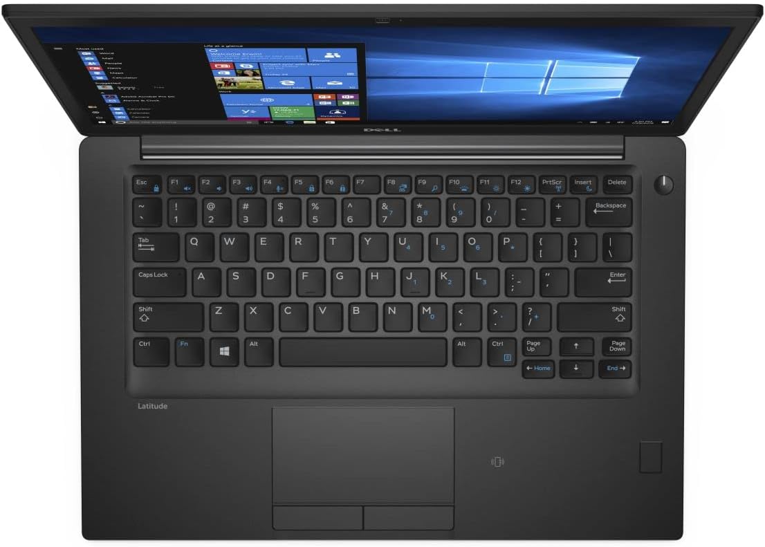 Dell Latitude 7480, 14 Inch Touchscreen, Core i5-7300U, 8GB RAM DDR4, 256GB HARD SSD-M2, Windows 10 Pro (Renewed)